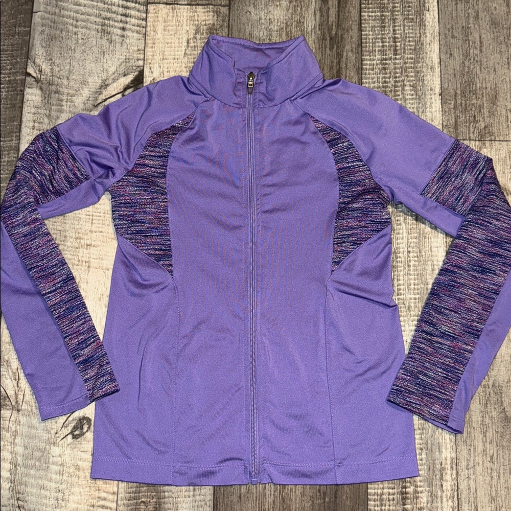 Champion kids Lavender and Multicolor Jacket-size L-10/12